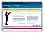 Sarasota Film Festival blog sign up page