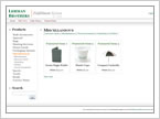 TMS Network product listing page